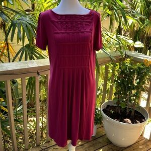 J.Jill Wearever Collection‎ Claret Shift Dress